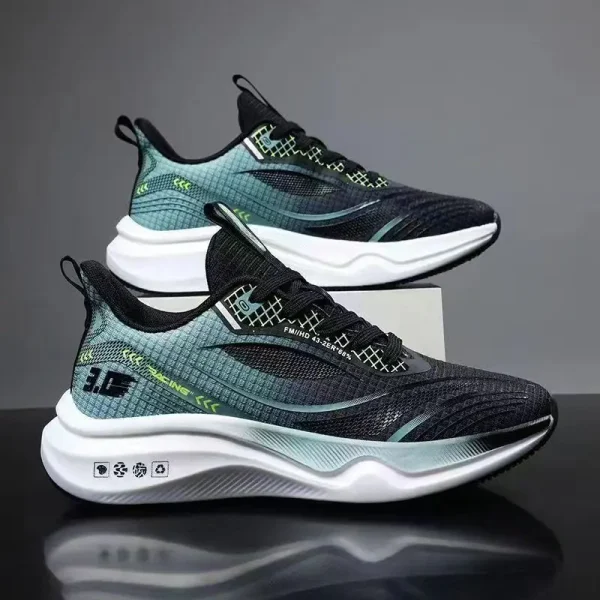 2025 Ultra Light Rebound Jelly Shaped Rubber Bottom  Unisex Anti slip Breathable Men Sneaker Women Running Shoes - Image 3