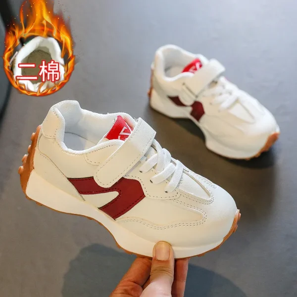 2025 Children's Sports Shoes Autumn New Boys' Anti slip Sports Shoes Girls' Student Time Running Shoes - Image 4