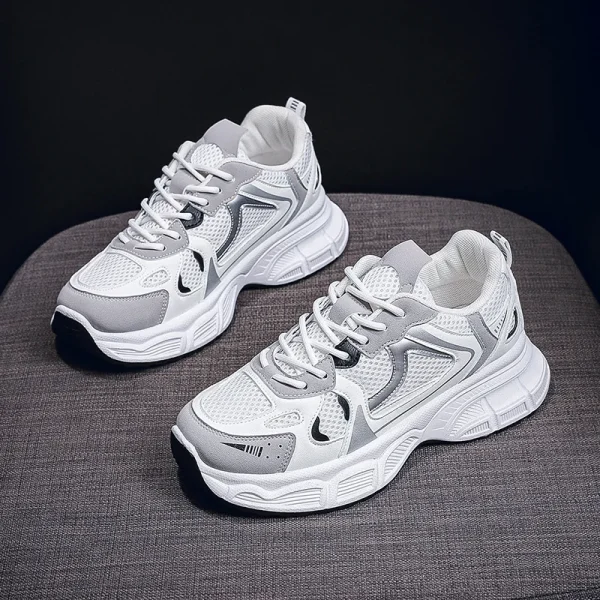 2025 Women's Breathable Casual Sports Shoes Running Comfortable Anti-Slippery Shoes New Fashion Walking Style Sneakers