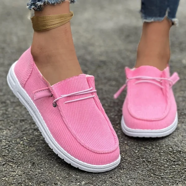2025 New Style Ladies Cheap Flat Light Weight Breathable Slip-On Loafers High Quality Fashion Women's Shoes - Image 3