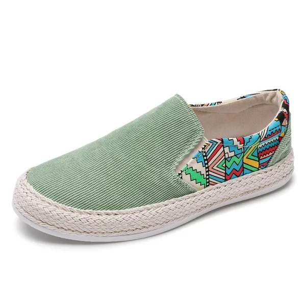 2025 New Men's Shallow Cloth Shoes Wearable and Comfortable Breathable Casual Flat Shoes Youth Student Shoes - Image 6
