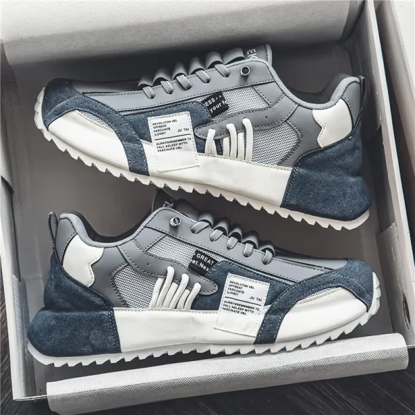 2025 New Design Trendy Man Running Sneakers Daily Outdoor Sneakers Walking Styles Shoes for Man Chaussures De Sport - Image 3
