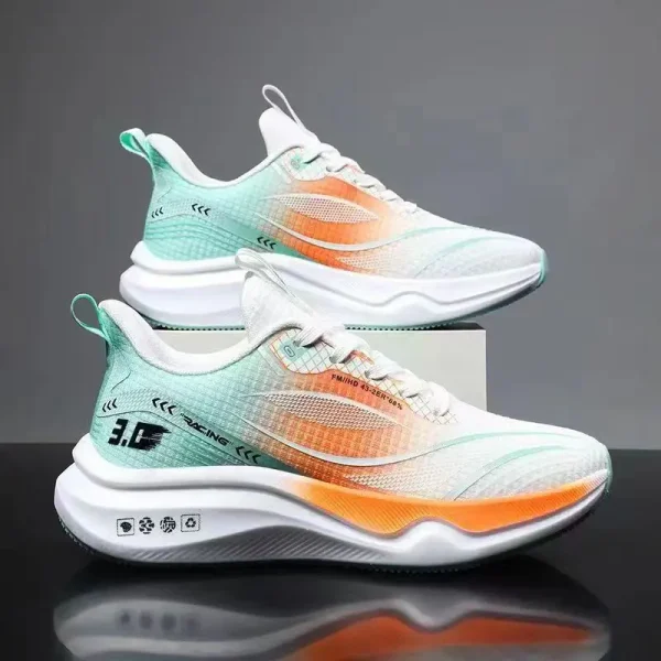 2025 Ultra Light Rebound Jelly Shaped Rubber Bottom  Unisex Anti slip Breathable Men Sneaker Women Running Shoes - Image 5