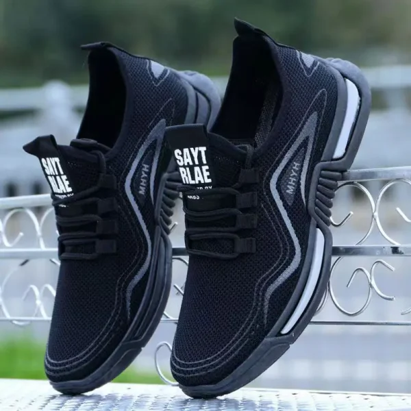 2025 Men's Designer Sneaker Breathable Shock Running Casual Shoes Man Casual Running Shoes - Image 2