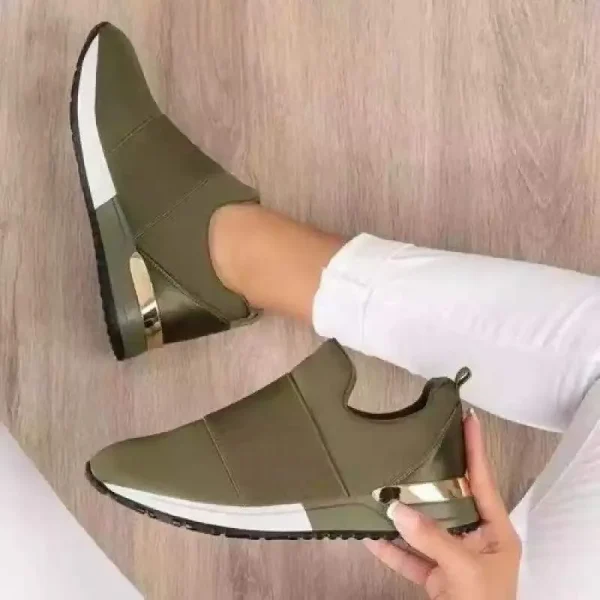2025 New Arrival Women's Casual Shoes Comfortable Walking Casual Shoes for Ladies Fashion Lace up Sneakers - Image 4