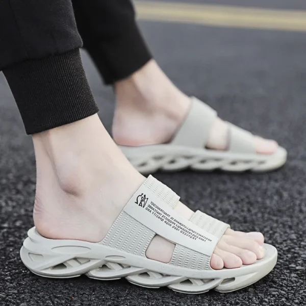 Summer slippers Men's 2025 New Men's Outer Wear Flip Flops Sandals Non-slip Sandals - Image 6