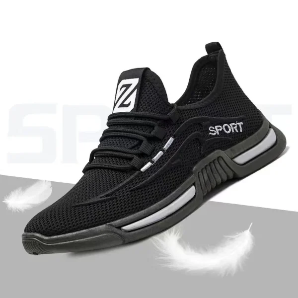 Men's Designer Sneaker Breathable Shock Running Casual Shoes Man Casual Running Shoes - Image 2