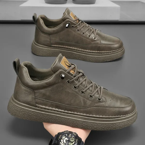 2025  Men's Shoes New Breathable Waterproof Non-slip Chef Shoes Sports Casual Shoes - Image 4