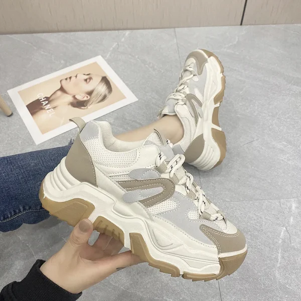 2025 Fashion Shoes Black Women Running Sports Shoes Women Sneakers - Image 5