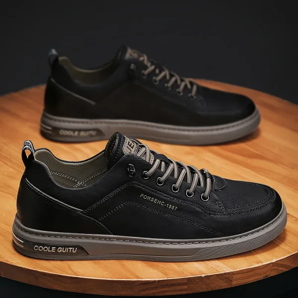 2025 White Shoes Men's Version Trendy All-match Low Top Trendy Shoes Sports Casual Sneakers