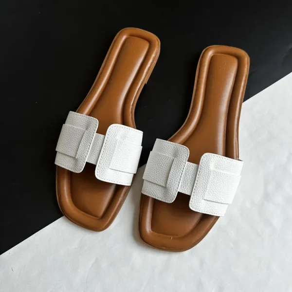 2025 Summer Slipper Women Shoes New Fashion Design Small Fragrant Wind Comfortable Flat Women's slippers