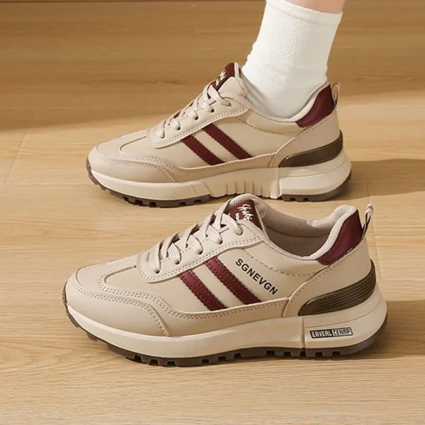 2025 Women's Fashion Casual Sneakers-Good Summer White Platform Running Shoes