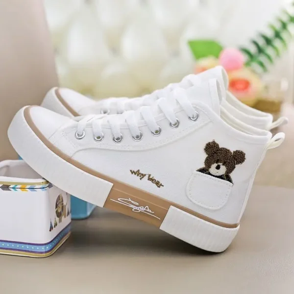 Price Brand Classic Canvas Shoes Vulcanized Sneakers Summer Canvas Shoes for Women and Girl - Image 5