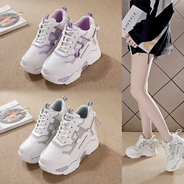 Luxury Designer Sneakers Shoes High Quality Women Red Shoes Women Casual Platform Sneakers - Image 2