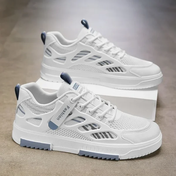 2025 New Men's Casual Breathable Walking Shoes Running Shoes Sports Sneaker Fashionable Board Shoes