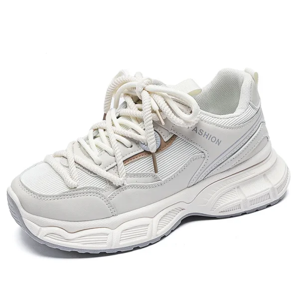 2025 New Fashion Women Sneakers All-match Thick Bottom Casual Running Sports Shoes Ladies Platform Walking Shoes - Image 4